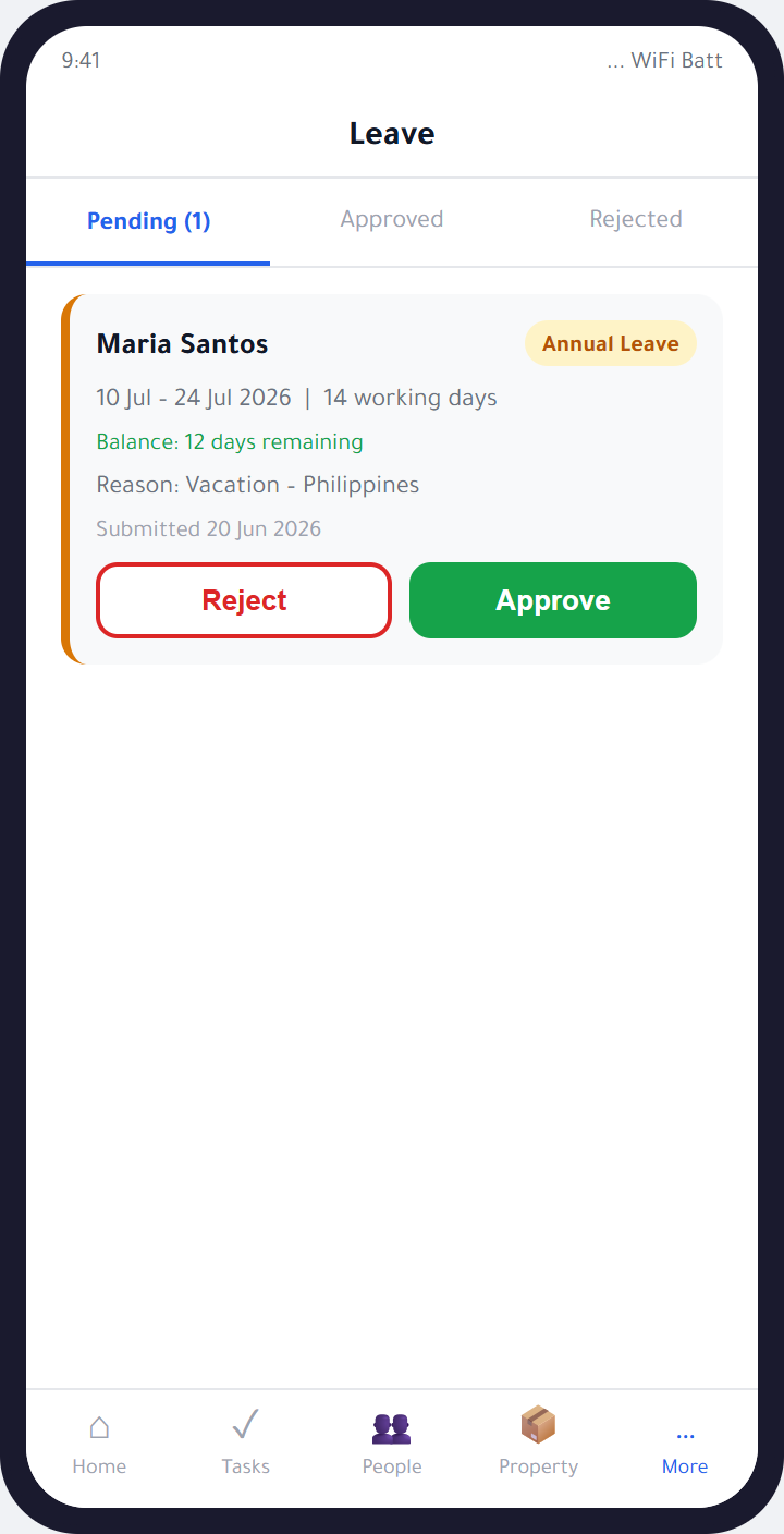 Leave Management